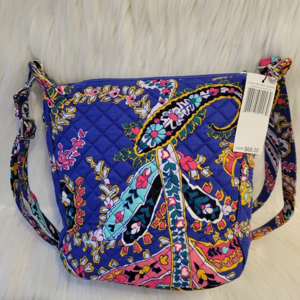 Vera Bradley Mini Hobo Crossbody Bag